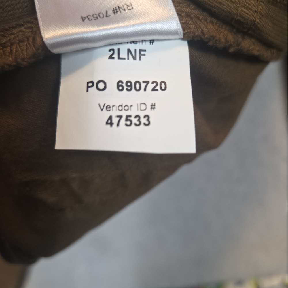 ORVIS FIVE POCKET STRETCH PANTS Brown KHAKI MENS 36X32 NEW With TAGS Casual - Picture 14 of 16